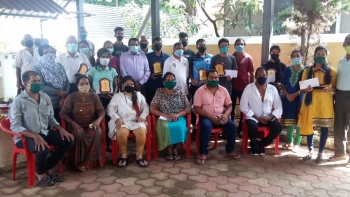 Village panchayat child committee, VP Siolim-Marna celebrate Gandhi Jayanti