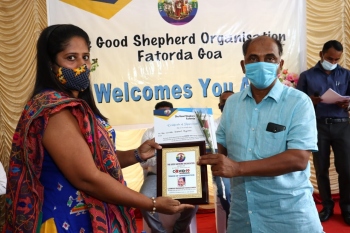Mangeshkar honoured as ‘Covid Warrior’