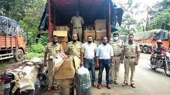 Alcohol worth Rs 7 lakh seized at Patradevi