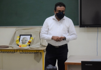 VMSIIHE observes Gandhi Jayanti virtually