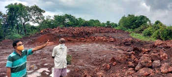 2 locals allege tree, hill cutting for road at Delem-Canacona