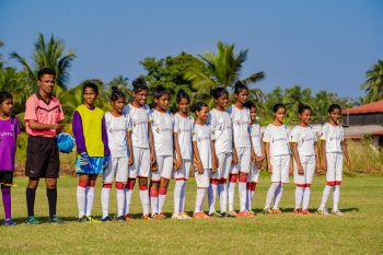 For girls from El Shaddai, the football team is their family