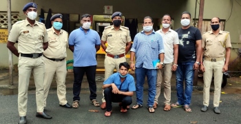 Vasco Railway police trap Bihar man with narcotics on platform, arrested