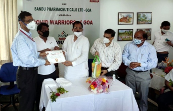Goa will always remember selfless work of Covid Warriors: Shripad