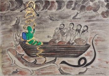 Kamaldeep Kaur's artwork displayed at Carpe Diem