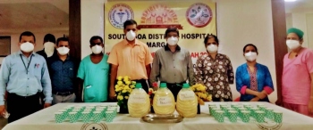 Covid patients fed nutritious drink under Poshan Maah