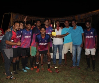 Unchi Boys win 5-a-side football title