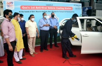 Now, GoaMiles taxis to have anti-viral vehicle coating for passenger safety