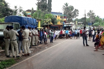 Carambolim tenants’ panel polls held under police protection