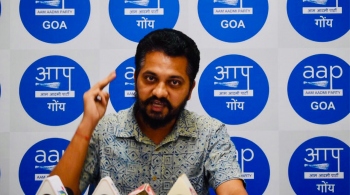 Why have you sold Goa for Adani’s interest: AAP to CM