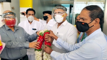 Goa Cong desk in-charge Gundu Rao arrives in State
