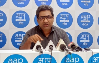 Govt doesn’t have money to help Goans, but will still not collect taxes from Adani: AAP