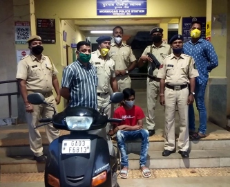 Police in top gear, nab scooter thief within hour of complaint