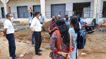 Cuncolim citizens oppose inauguration of incomplete commercial complex building