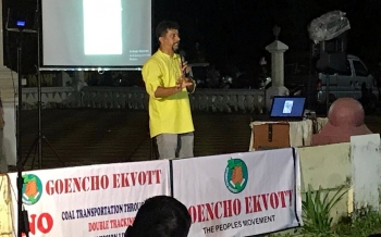 Awareness meet on mega projects at Orlim
