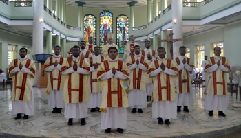 Archbishop ordains 11 scholastics of Pilar Society to the diaconate