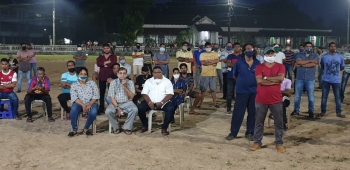 Chinchinim villagers get apprised of double-tracking, coal transportation projects ill-effects
