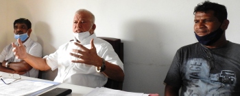 Faleiro urges government to stop work and enter into dialogue instead of filing cases