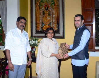 Consul General of Israel meets Vijai