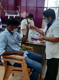 Plasma screening camp held at Sankhali