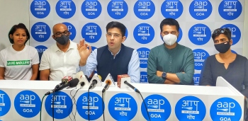 Power’ packed deal: Chadha says 73% Goans will get free electricity within 48 hrs if AAP comes to power