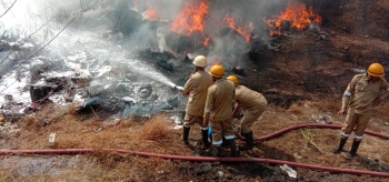 Mapusa fire personnel avert major disaster in Colvale