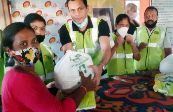 Mumbai Trust offers groceries to poor, needy in Porvorim