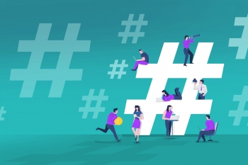 Hashtags may not be words, but they help spread a message