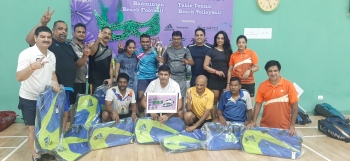 Aces emerge champions of Enthu Badminton League