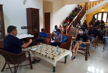 Youth group interacts with Cabral, raises concerns on linear projects