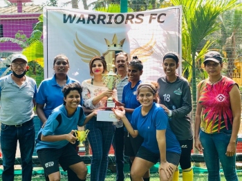 Team Friends win 4-a-side tourney