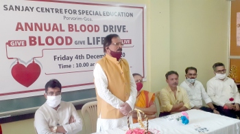 GMC bank in need of blood, Shripad appeals to donors