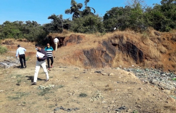 Corlim PHC inspects garbage dumping site at Azossim