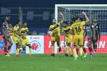 Hyderabad share spoils with ATK Mohun Bagan