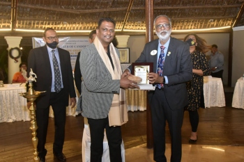 District Governor visits Lions Club of Candolim