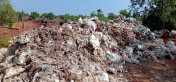 Villagers furious as fibre waste dumped in Tuem