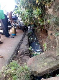 Chimbel PHC finds sewage in clogged drain at Indira Nagar
