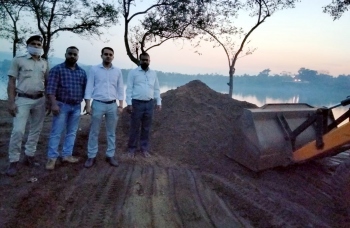 Sand seized in raids at Bicholim