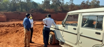 Officials raid quarry in Pissurlem, seize machinery worth Rs 3L