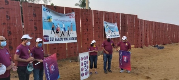 SBI walkathon held to ensure 'Clean and fit Goa'