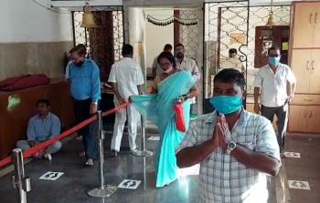 Hundreds visit re-opened Damodar temple in Vasco
