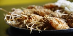 High on seafood bhojan