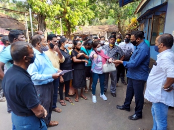 Cortalim, Quelossim locals agitate over water shortage