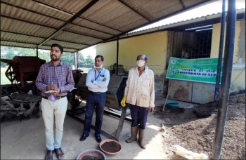 ICAR helps villages to dispose garbage