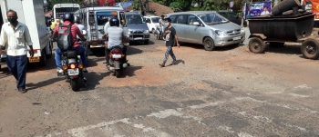 Betim-Nerul road to be hotmixed in first week of Jan: MLA