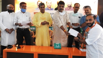 Late Babu Naik’s grandson joins BJP