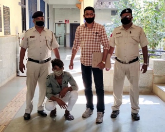 MP youth held for stealing mobile phones in Sada