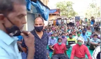 No relief from govt as Sanguem farmers continue agitation