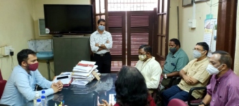 MLA, priest meet dy collector over Sancoale incident