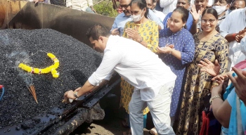 Nerul-Betim road gets hotmix after 13 years, says MLA